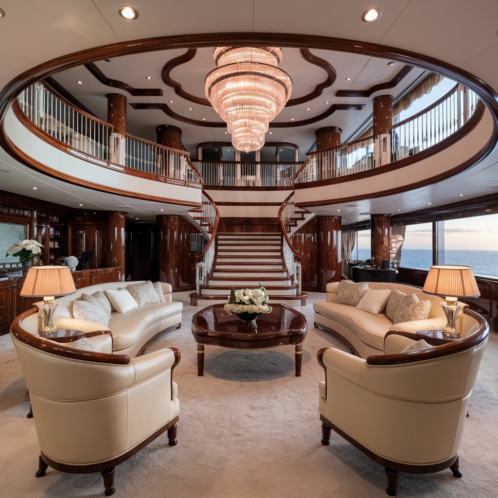 Concept yacht interior