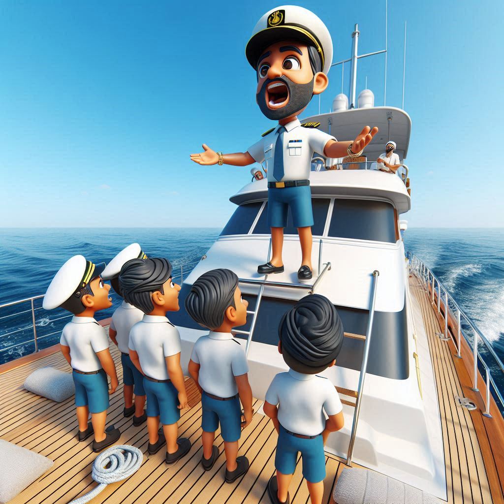 A captain in his God Mode