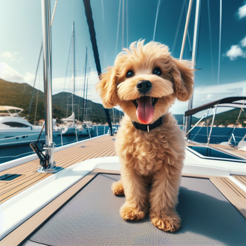 Cute Pet on Yacht