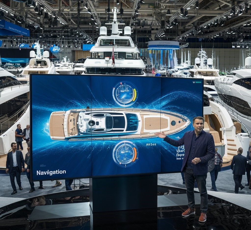 Technology on Display at Yacht Show