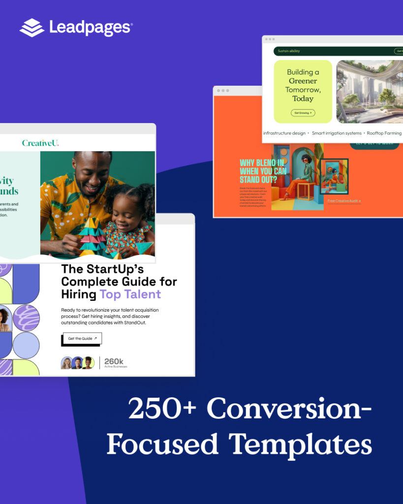 LeadPages Affiliate Banner