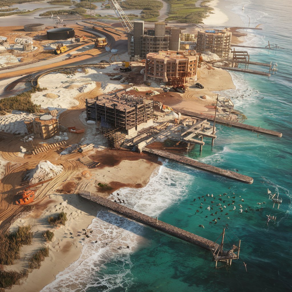 Coastal Area undergoing a transformation